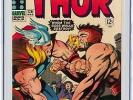 Thor #126 CGC 9.0 1966 1st Issue Avengers Iron Man Thor Hulk H7 121 cm clean