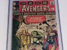 Avengers 1 CGC 3.0 G/VG Marvel 1963 Thor Hulk Iron Man Ant-man Wasp