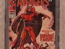 Avengers (1st Series) #57 1968 CGC 3.0 1334062014