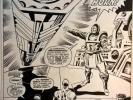 planche originale Marvel "FANTASTIC FOUR" par Rich BUCKLER
