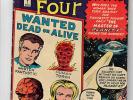 FANTASTIC FOUR #7 - Grade 5.0 - First appearance of Kurrgo Jack Kirby