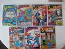 7 ISSUE LOT SILVER AGE SUPERMAN COMICS 194 TO 213 NICE MID GRADE