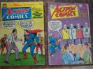 2x Superman DC Action Comics No 194, No. 197  1954