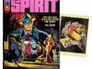 The Spirit #1 1974 Warren Magazine w/Rare Postcard - Will Eisner / VF 8.0