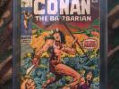 Conan # 1 Marvel Comics,CGC 5.0 , White Pages , Barry Smith. , Avengers