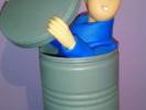Tintin figurine statue en résine & plastique no Pixi Leblon Aroutcheff Fariboles