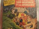 The Avengers #3 CBCS 4.5 (Like CGC) **Hulk & Namor vs. The Avengers** HOT BOOK