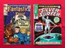 Silver Age Comic Lot. Silver Surfer #1 and Fantastic Four #45 -99 cent auction