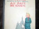 Tintin au pays des soviets  EO 1930 Noir et blanc/ 6 eme MILLE /BE-