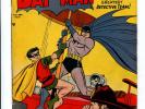 Batman #60 VINTAGE DC Detective Comic Fire Fighter Cover Golden Age 1940s