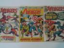 The Avengers #10 (Nov 1964, Marvel), Avengers 53, Avengers 100, comic lot