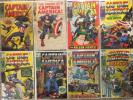 Captain America Lot 105, 109, 118, 121, 123, 125 127 & 141 Marvel Comics Origin