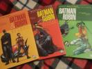 Batman & Robin DC Batman Must Die Batman Reborn Batman vs Robin Books Lot Set