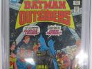 Batman and the Outsiders #1 CGC Graded 8.0 VF 1983 Barr Aparo 2nd Outsiders