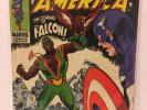 Captain America 6 Comic Lot 1st & 2nd Falcon App 117 118 119 120 121 122