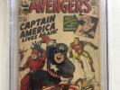 AVENGERS #4 CGC 3.0 1st Silver Sge CAPTAIN AMERICA Jack Kirby Marvel Comics 1964
