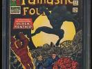Fantastic Four #52 CBCS FN 6.0 Off White to White Marvel Comics