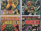Marvel Strange Tales #178, 179, 180, 181. Warlock 1st Gamora. Jim Starlin.