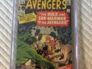 Avengers Comic #3 1964 CGC 9.0