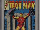 IRON MAN #100  CGC 9.6 WP  Marvel Comics 7/77 Jim Starlin cover Mandarin app.