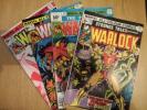 Marvel Bronze Age comics Adam Warlock #12, #14, #20 & Strange Tales #178