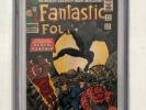 Fantastic Four #52 Marvel 1st appearance Black Panther Signed Stan Lee CGC 6.0