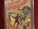 Amazing Spiderman #1 PGX 8.5 Restored , Signed by Stan Lee