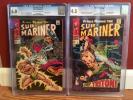 Sub Mariner #2(4.5) & #4(6.0) CGC Lot Marvel 1968  Inhumans/Attuma App. Avengers