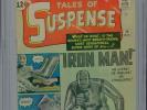 1963 MARVEL TALES OF SUSPENSE #39 1ST APPEARANCE & ORIGIN IRON MAN CGC 3.0 OW