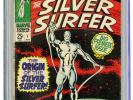 Silver Surfer #1 6.0 CGC (R) w/ Hulk, Fantastic Four Dr. Doom 1968 Marvel Comic