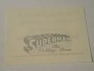 Superman " the wedding album " 1996 promo booklet