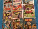 15 OLD COMICS-Batman #232, Batman #71, Batman #87, Hawkman #1 & More