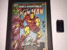 Marvel Comics Iron Man 126 Wall Canvas Hand Signed Romita Jr Layton Michelinie