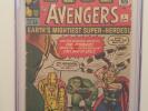 Avengers #1 CGC Qualified 3.0 Marvel 1963 Origin 1st App Avengers
