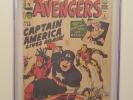 Avengers #4 CGC 3.5 Marvel 1964 1st Silver Age App Captain America