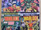 MARVEL COMICS - 4 X STRANGE TALES FEATURING WARLOCK - ISSUES #178 TO #181 (1975)