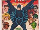 Fantastic Four #46, JACK KIRBY, First Full App. Black Bolt, 1966 GOOD r