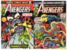Avengers #125 and 126, Thanos, Klaw, Black Panther, Solarr, Thor, Iron Man
