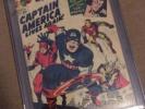 Avengers 4 CGC 3.5 1st Silver Age Appearance Of Captain America (Case Crack)