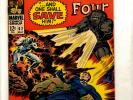 Fantastic Four # 62 VF/NM Marvel Comic Book Dr. Doom Human Torch Thing FM3