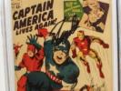 Avengers (1963 1st Series) 4 CGC 6.0 SS Stan Lee