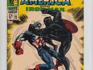 Tales of Suspense #98 Captain America vs Black Panther Cover (Marvel 1968) FN-