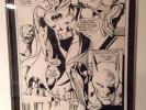 BATMAN #336 ORIGINAL COMIC ART SPLASH PAGE SIGNED JOSE GARCIA LOPEZ