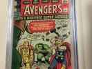 Avengers #1 1963 CGC 5.0 Slight B-1 Color Touch Off-White to White Pages