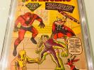 Avengers #2 CGC 3.0 1st Space Phantom / Hulk Leaves Avengers. Nice Solid Copy