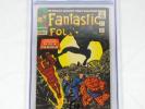 Marvel Comics Fantastic Four 52 CGC 6.0 1st Black Panther White Pages Stan Lee