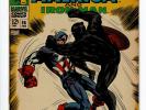 TALES OF SUSPENSE #98 (1968 Marvel) VF 1st Captain America meeting Black Panther