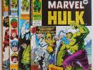 MIGHTY WORLD OF MARVEL  #197,198,199, 200 - 1st Wolverine - UK Marvel - Hulk 181