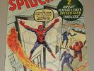 AMAZING SPIDERMAN #1 VG- (3.5) MARVEL COMICS MARCH 1963 (SA)