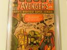 The Avengers #1 Cgc 3.0 Cr-Ow pages Origin and 1st appearance of the Avengers. 
